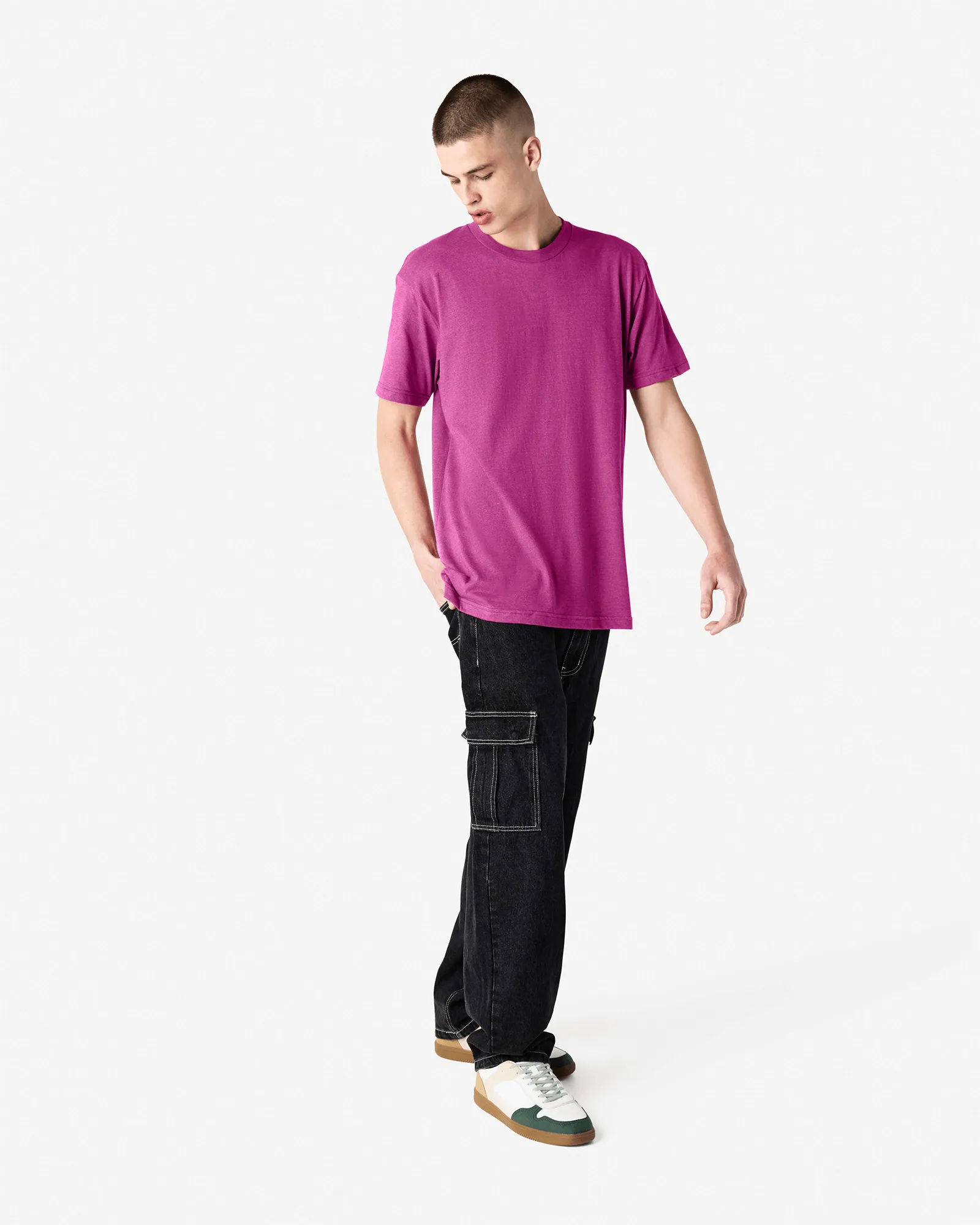 Unisex Relaxed Fit CVC T-Shirt