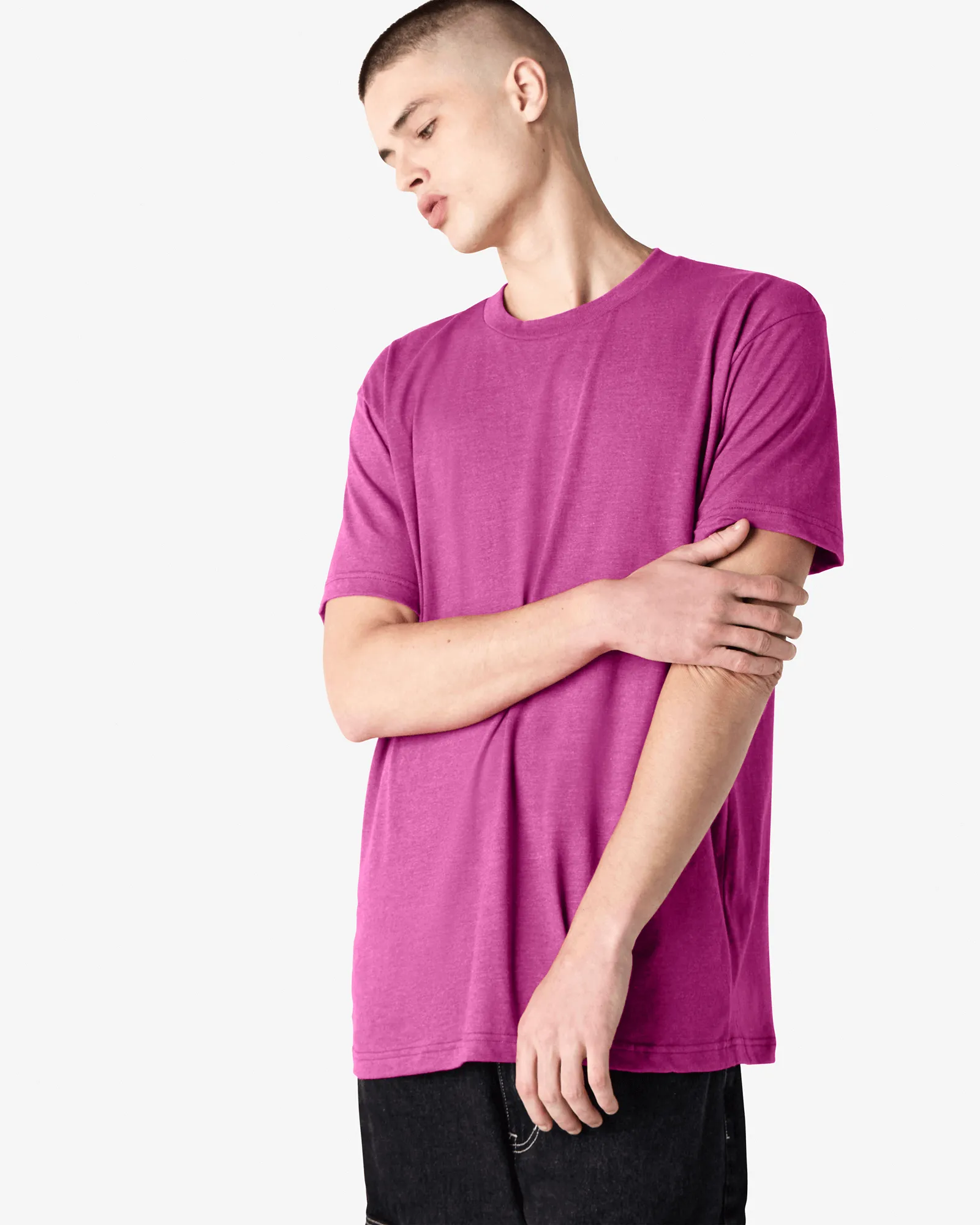 Unisex Relaxed Fit CVC T-Shirt