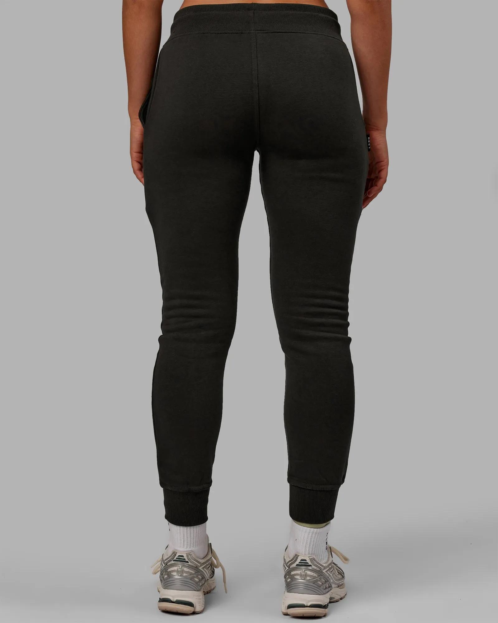 Unisex Structure Track Pants - Pirate Black-Black