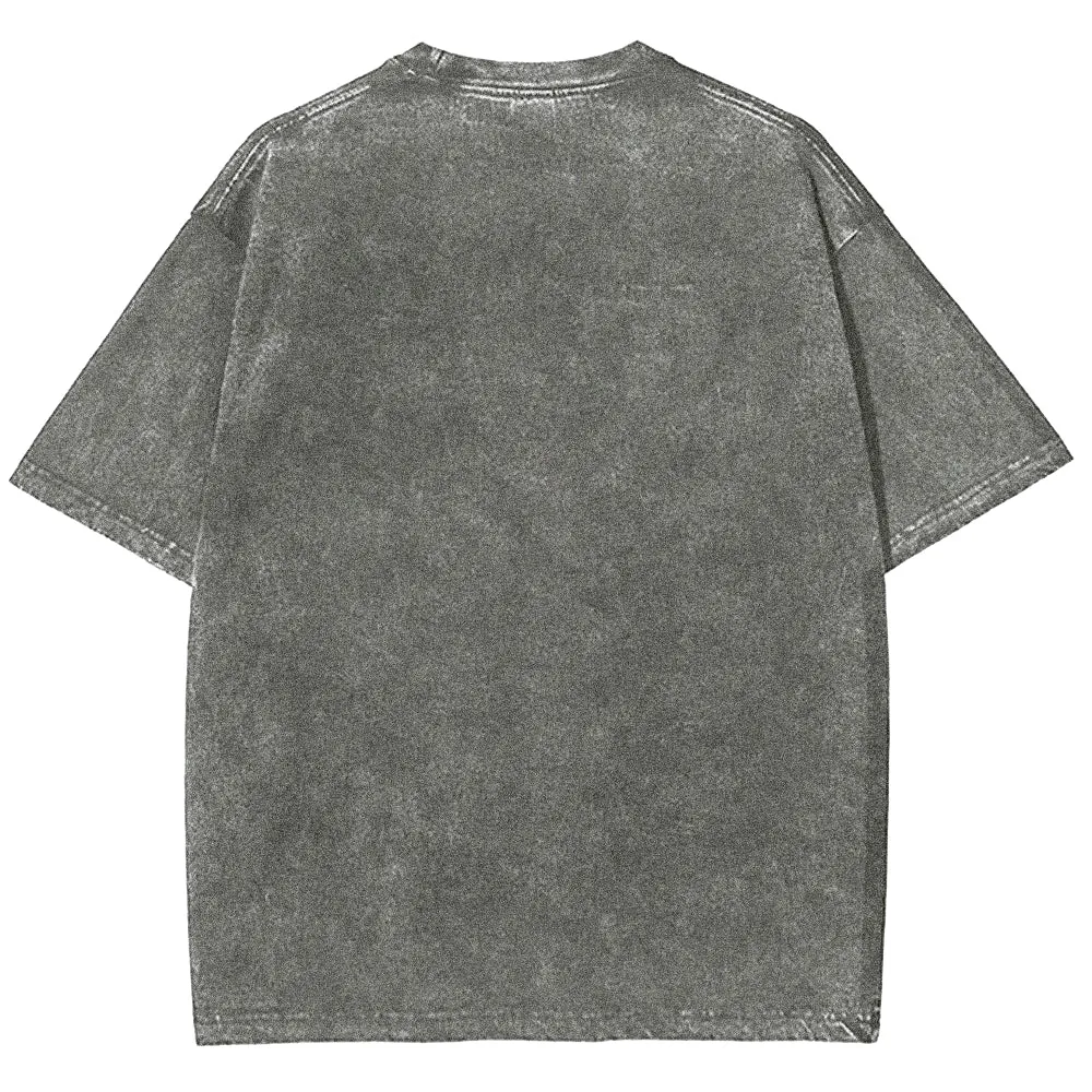 Unisex Vintage Let's Get Shamrock At St. Patrick's Day Graphic Washed Tee