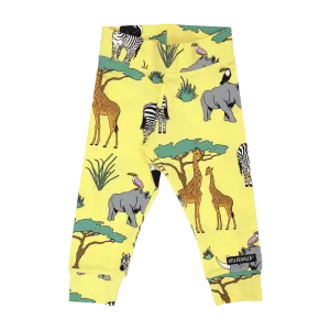 Villervalla - Tapered Trousers - Safari - Lemon