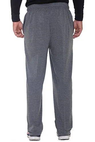 VIMAL JONNEY Men's Slim Fit Track pants(D10ANTHRA-XXL_Grey_XX-Large)