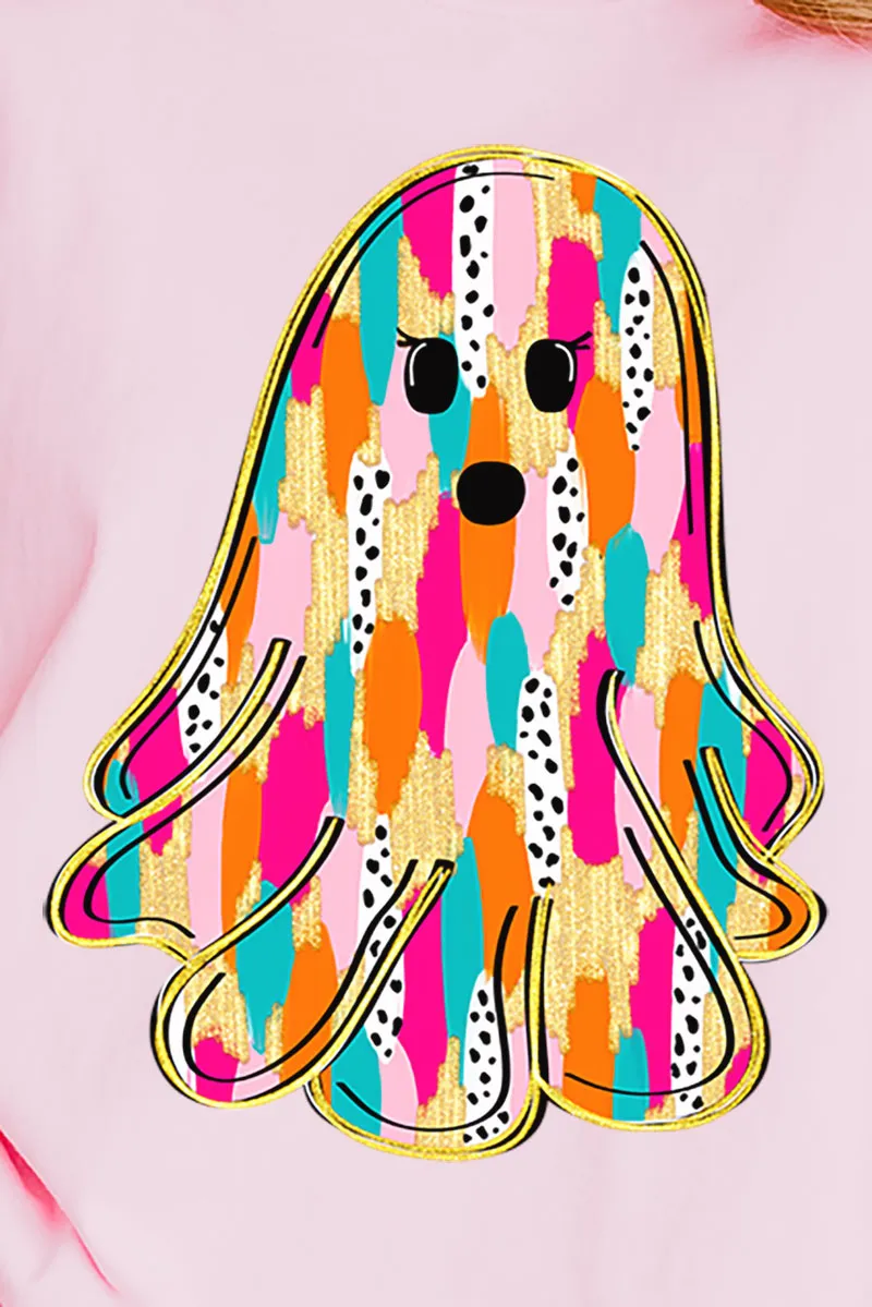 Watercolor Ghost Comfort Colors Adult Ring-Spun Cotton Tee