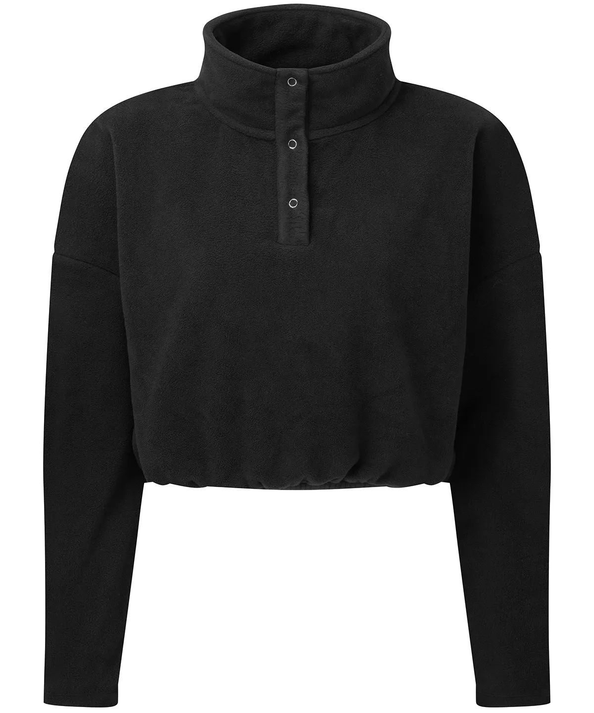 WORKWEAR SAMPLE SALE 2024 - TR087 Ladies Cropped Fleece - Black - Size 2XS