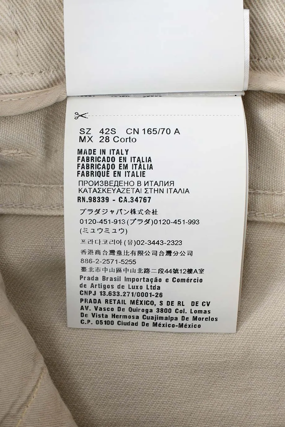 [WW48400] Miu Miu | Denim Pants